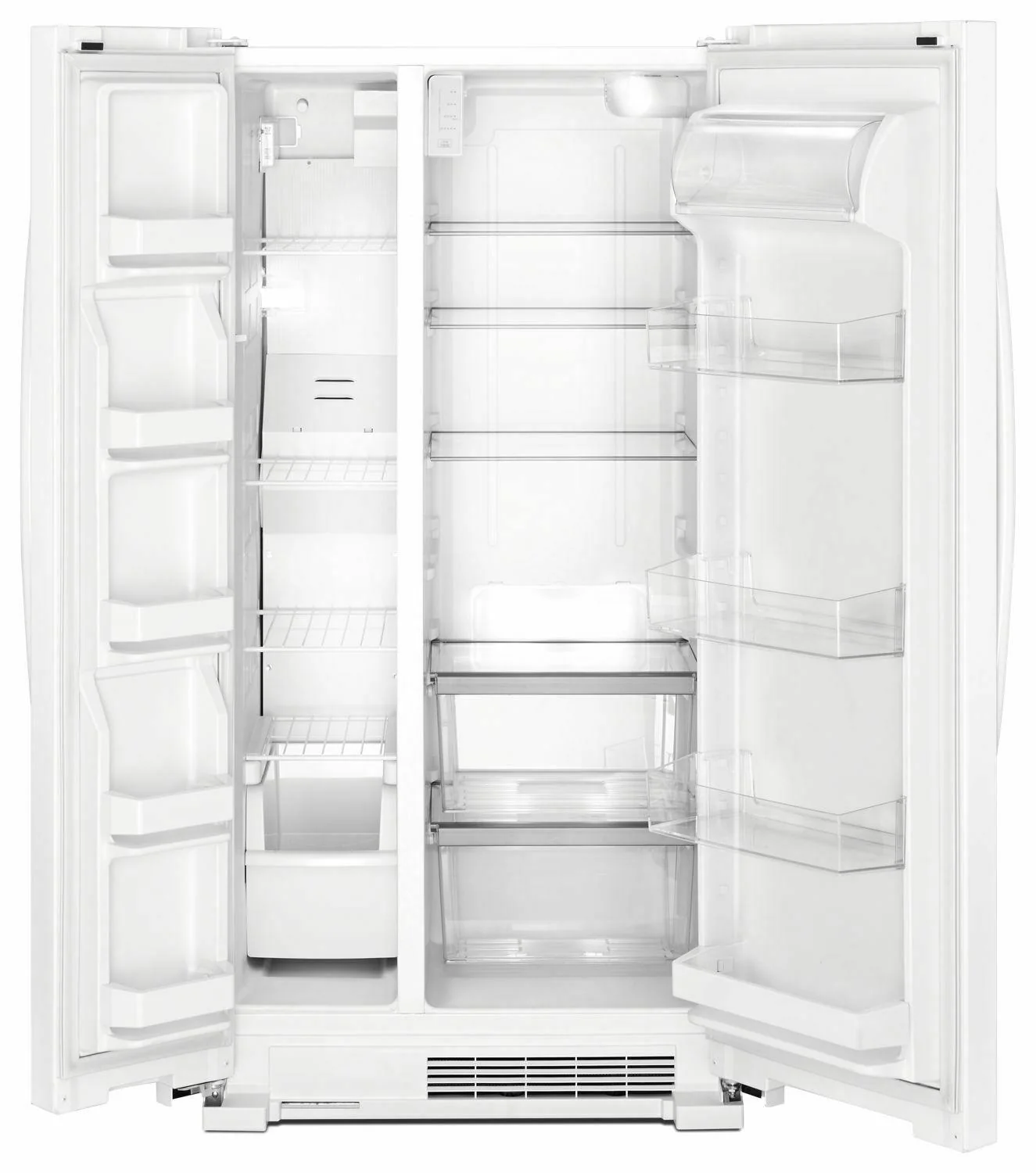 Whirlpool WRS312SNHW 33-inch Wide Side-by-Side Refrigerator - 22 cu. ft. - Image 3