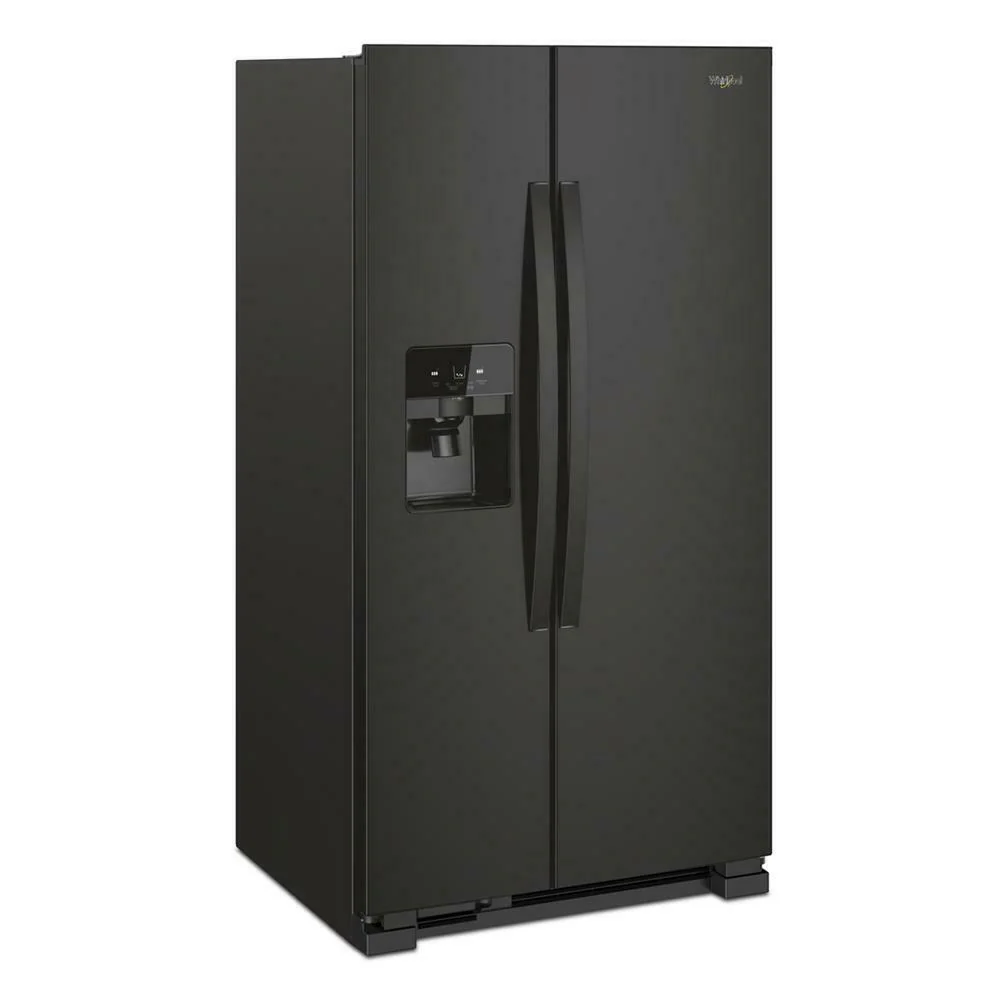 Whirlpool WRS321SDHB 33-inch Wide Side-by-Side Refrigerator - 21 cu. ft. - Image 2