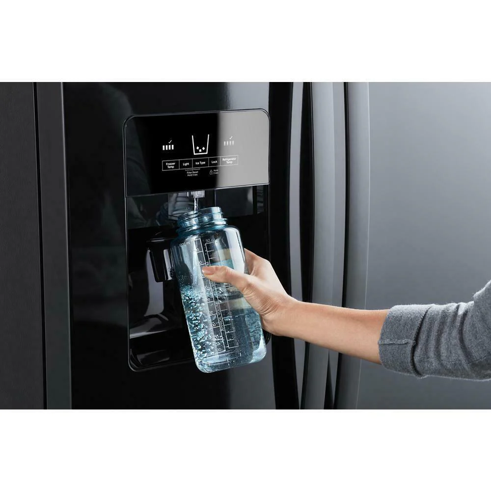 Whirlpool WRS321SDHB 33-inch Wide Side-by-Side Refrigerator - 21 cu. ft. - Image 5