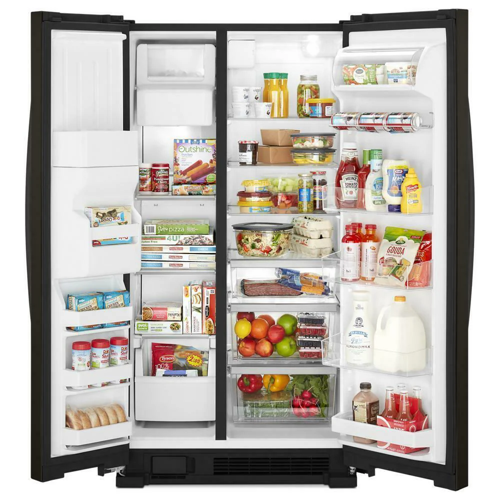 Whirlpool WRS321SDHV 33-inch Wide Side-by-Side Refrigerator - 21 cu. ft. - Image 2