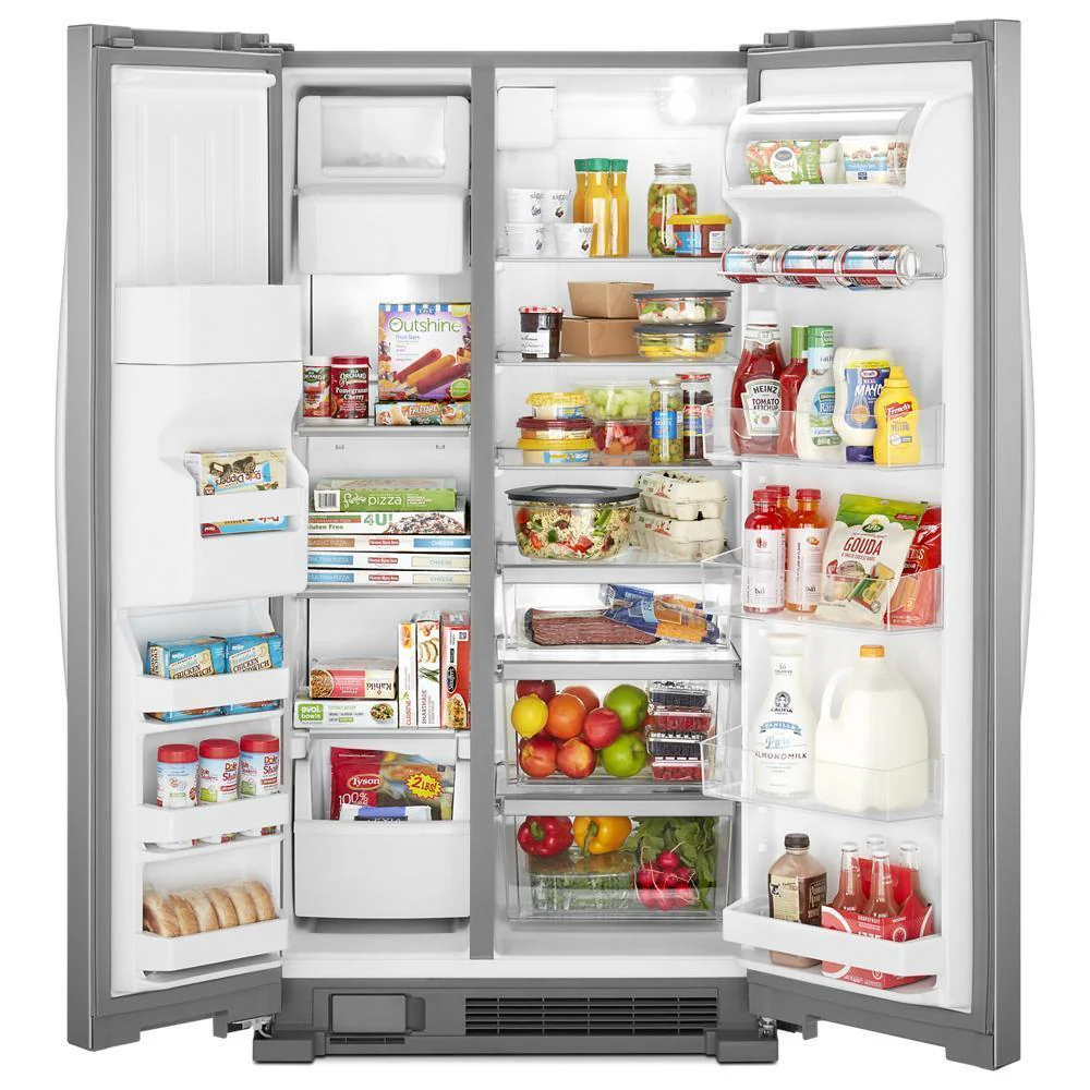 Whirlpool WRS321SDHZ 33-inch Wide Side-by-Side Refrigerator - 21 cu. ft. - Image 9