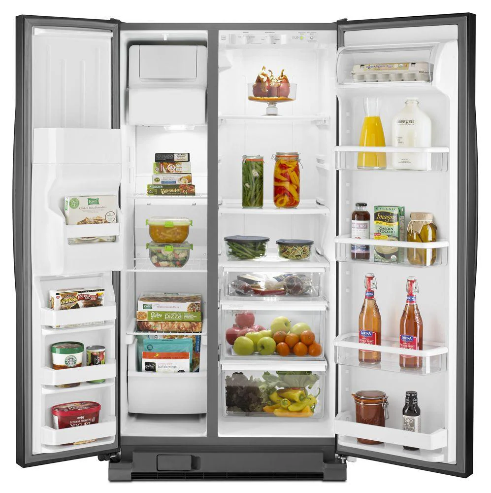 Whirlpool 36-inch Wide Large Side-by-Side Refrigerator with Greater Capacity and Temperature Control - 25 cu. ft. - Image 3