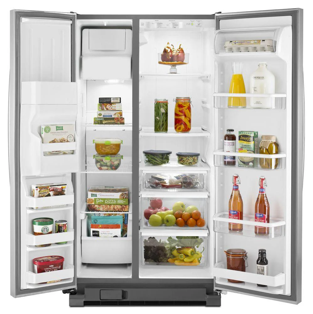 Whirlpool WRS325FDAD 36-inch Wide Large Side-by-Side Refrigerator with Greater Capacity and Temperature Control - 25 cu. ft. - Image 3