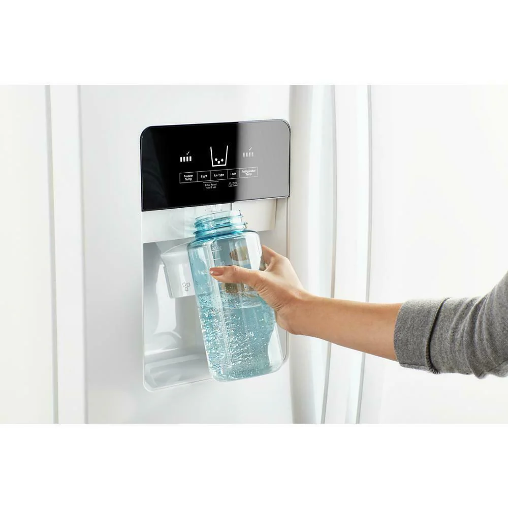 Whirlpool WRS325SDHW 36-inch Wide Side-by-Side Refrigerator - 25 cu. ft. - Image 3