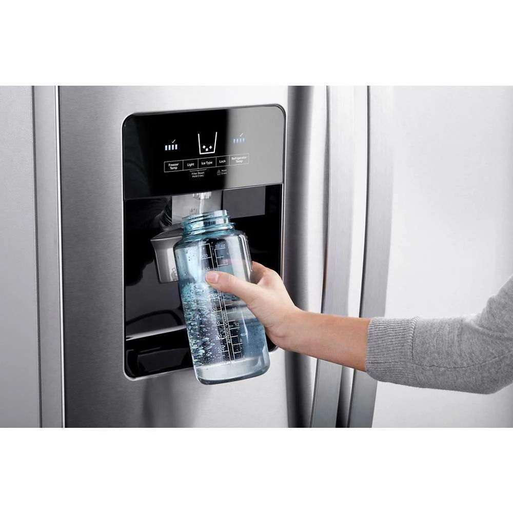Whirlpool WRS325SDHZ 36-inch Wide Side-by-Side Refrigerator - 25 cu. ft. - Image 2