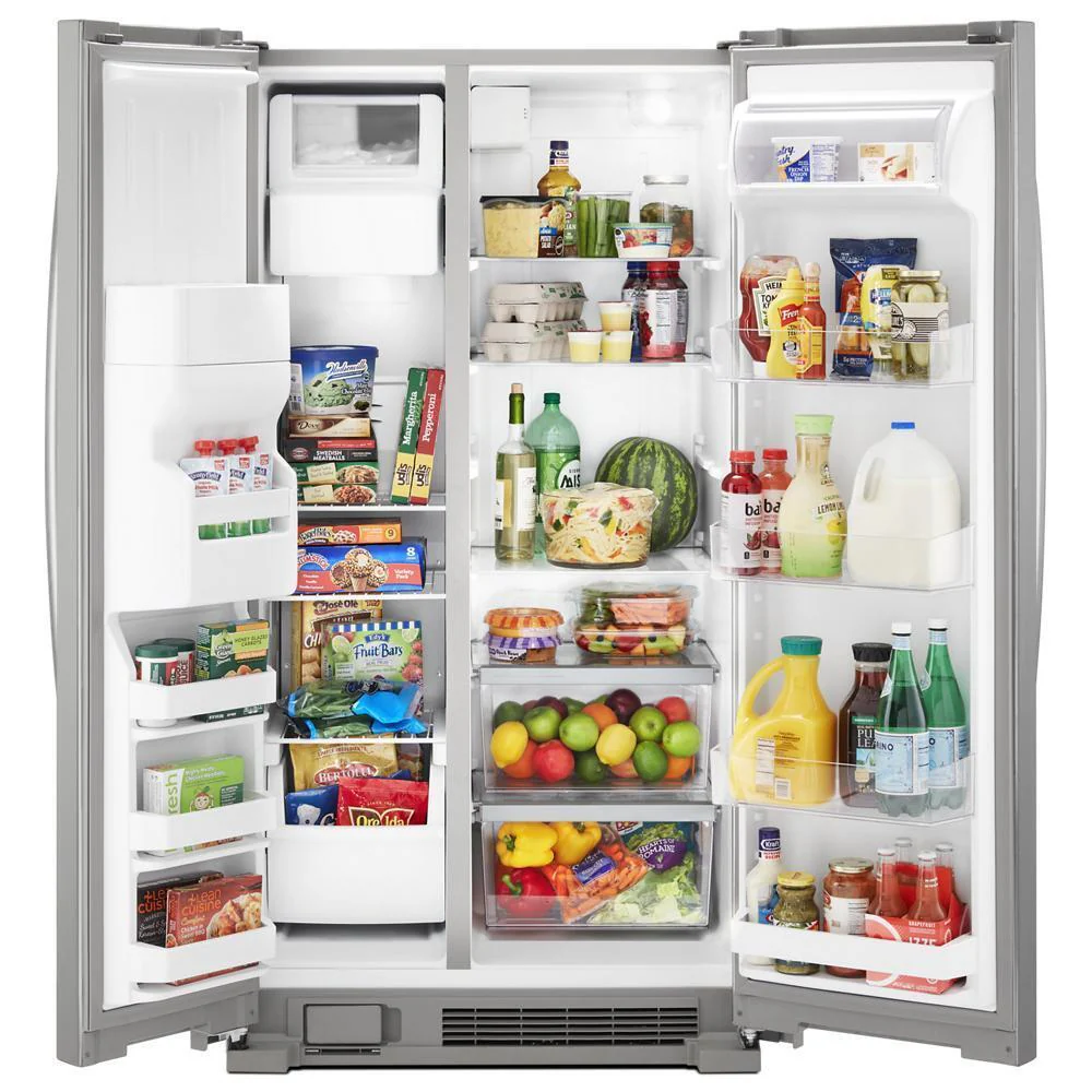 Whirlpool WRS331SDHM 33-inch Wide Side-by-Side Refrigerator - 21 cu. ft. - Image 8