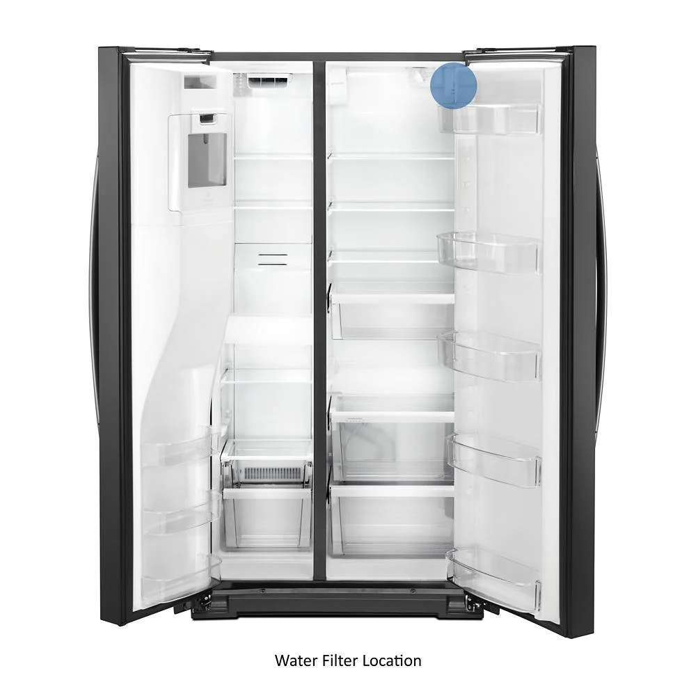 Whirlpool WRS571CIHB 36-inch Wide Counter Depth Side-by-Side Refrigerator - 21 cu. ft. - Image 4