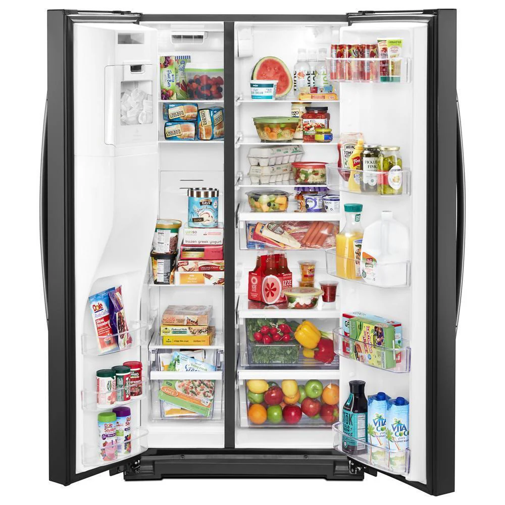 Whirlpool WRS571CIHB 36-inch Wide Counter Depth Side-by-Side Refrigerator - 21 cu. ft. - Image 5