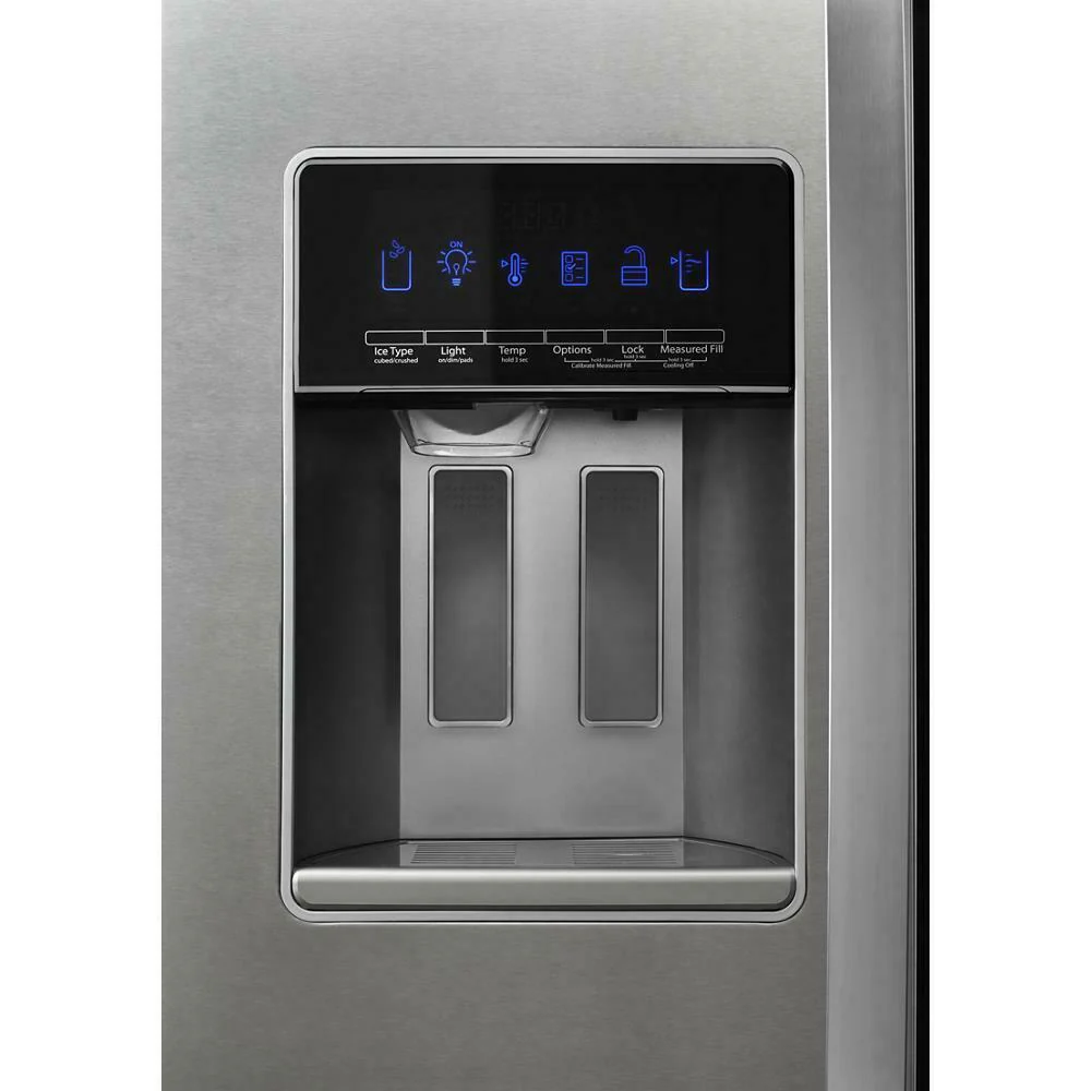Whirlpool WRS571CIHZ 36-inch Wide Counter Depth Side-by-Side Refrigerator - 21 cu. ft. - Image 4