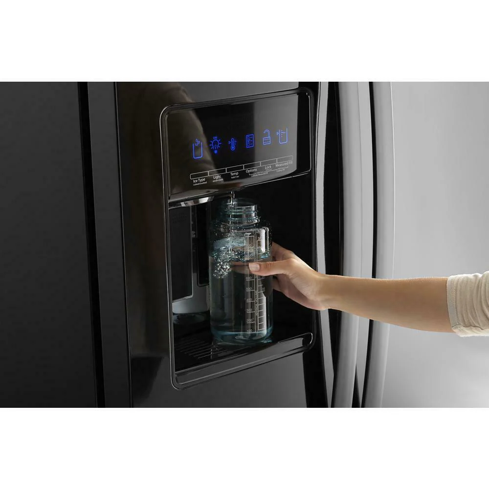 Whirlpool WRS588FIHB 36-inch Wide Side-by-Side Refrigerator - 28 cu. ft. - Image 3