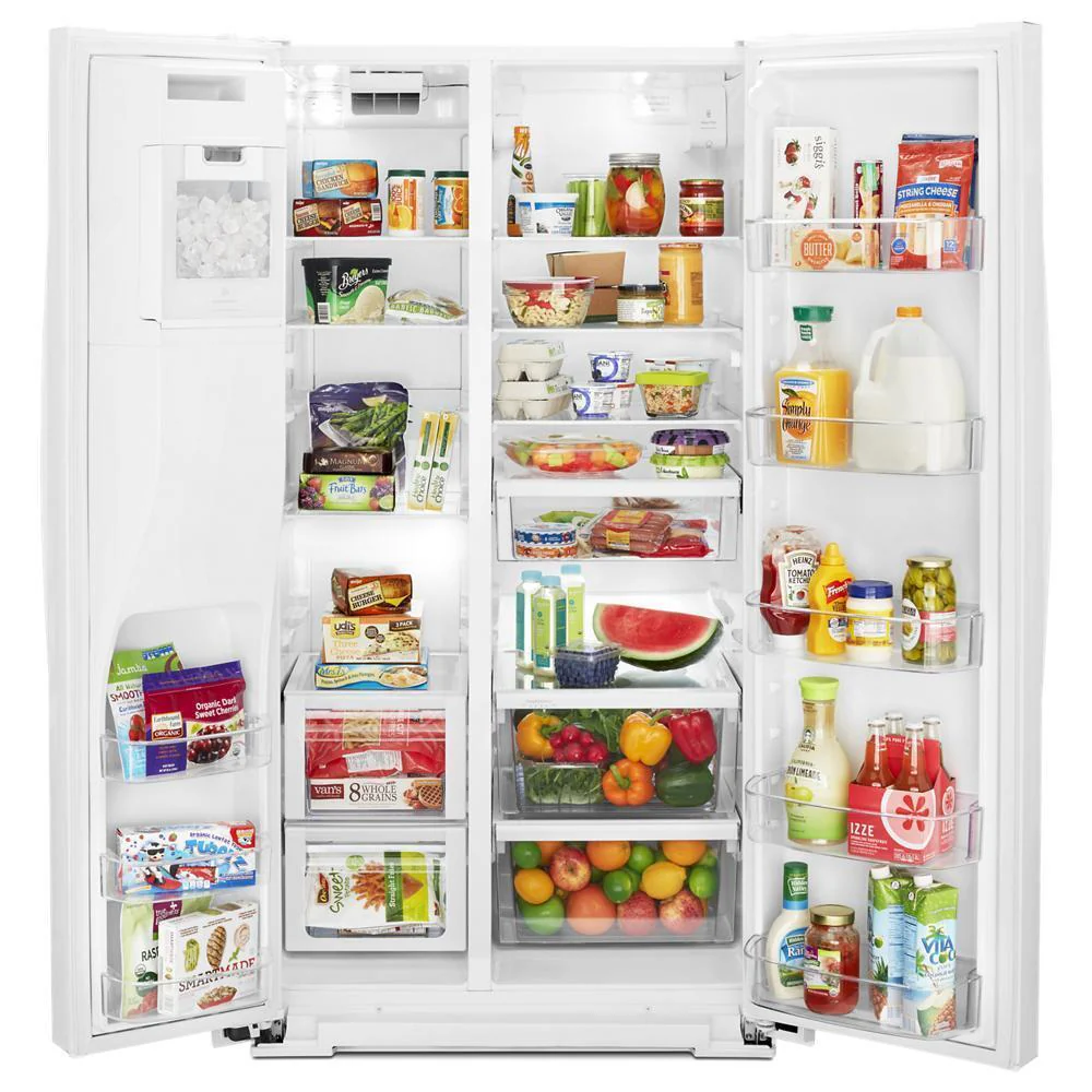 Whirlpool WRS588FIHW 36-inch Wide Side-by-Side Refrigerator - 28 cu. ft. - Image 8