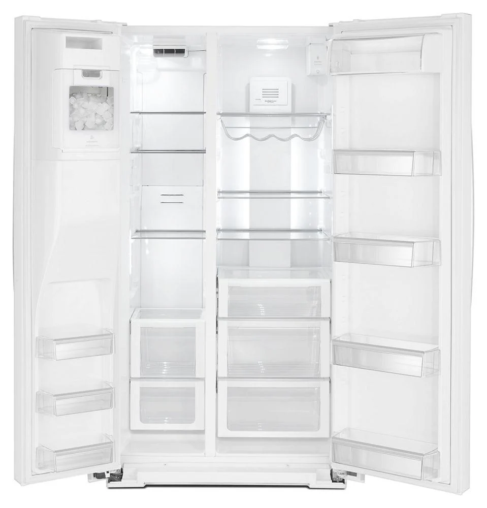 Whirlpool 36-inch Wide Side-by-Side Counter Depth Refrigerator with StoreRight Dual Cooling System - 20 cu. ft. - Image 4