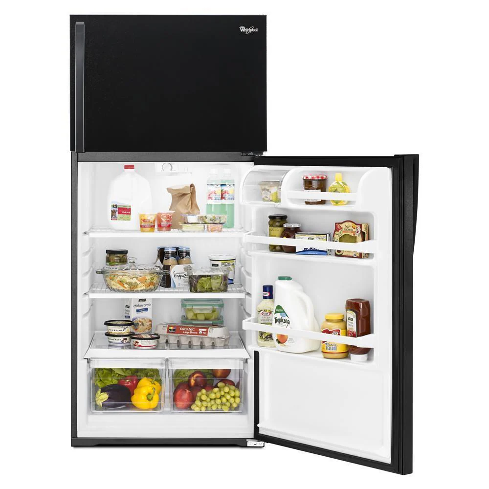 Whirlpool WRT104TFDB 28-inch Wide Top Freezer Refrigerator - 14 Cu. Ft. - Image 6