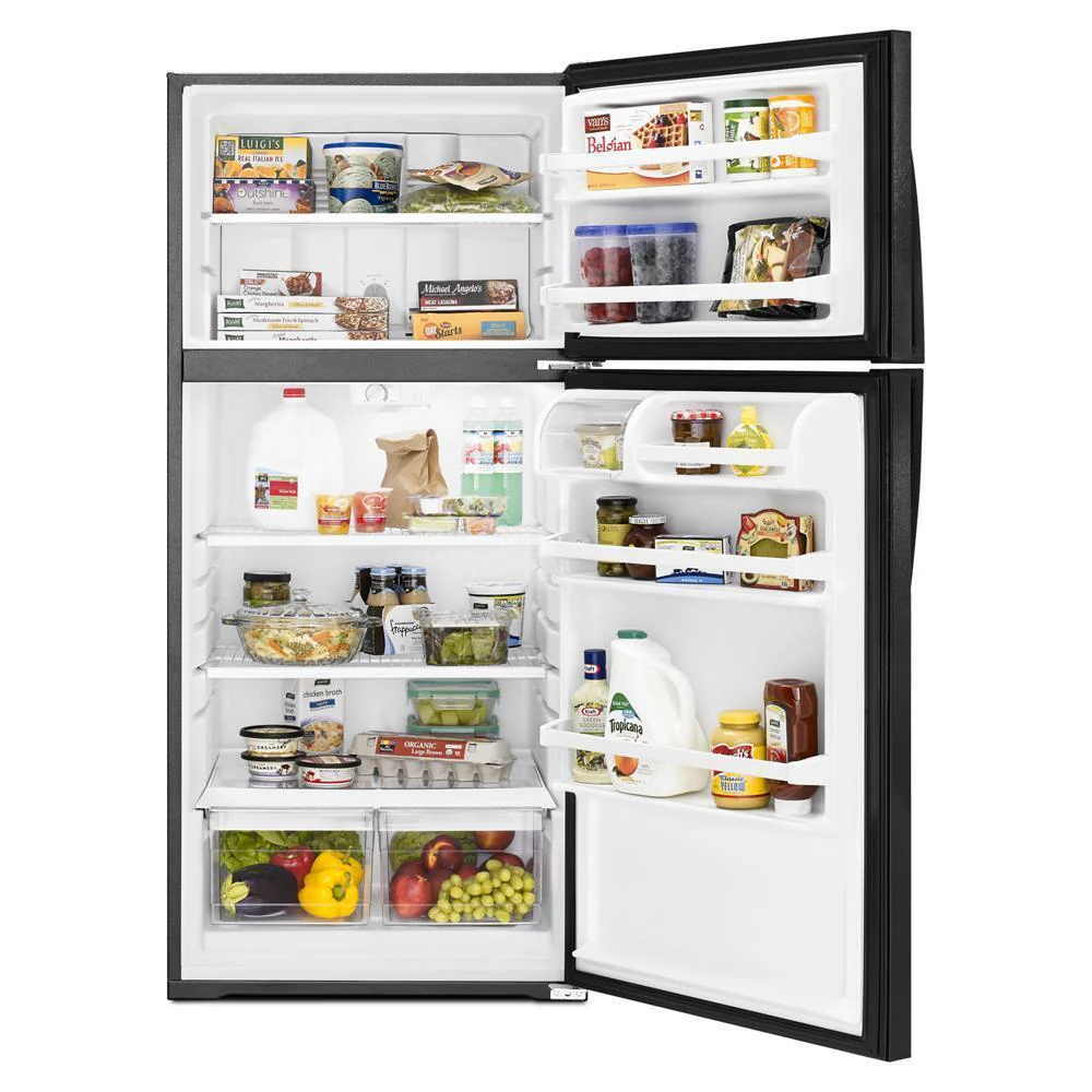 Whirlpool WRT104TFDB 28-inch Wide Top Freezer Refrigerator - 14 Cu. Ft. - Image 8