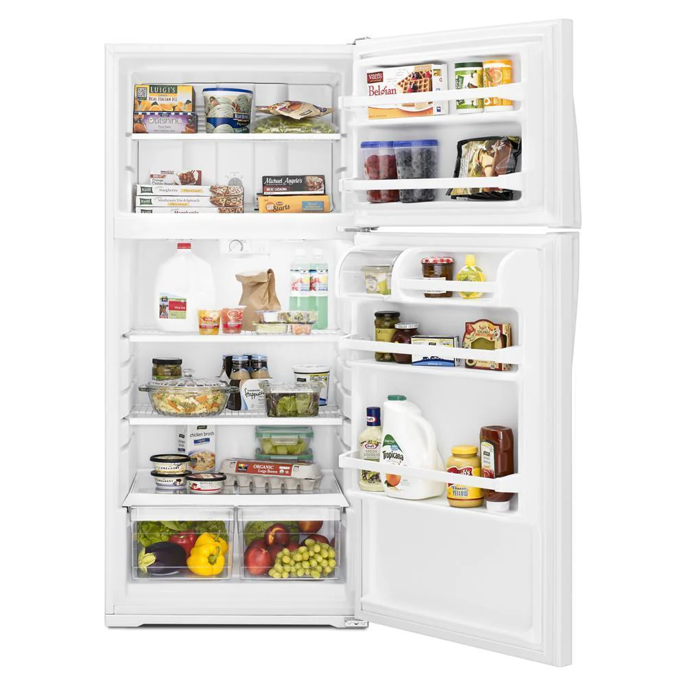 Whirlpool WRT104TFDW 28-inch Wide Top Freezer Refrigerator - 14 Cu. Ft. - Image 8