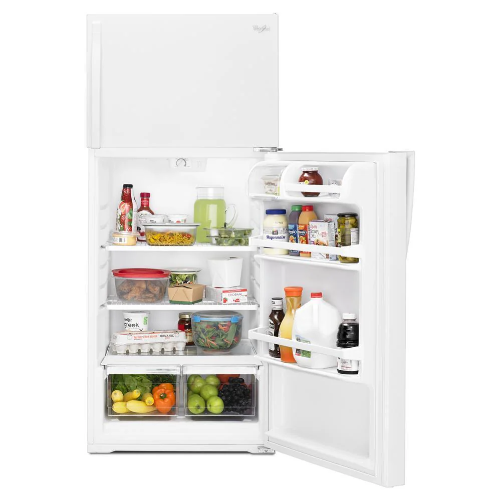 Whirlpool WRT106TFDW 28-inch Wide Top Freezer Refrigerator - 16 cu. ft. - Image 6