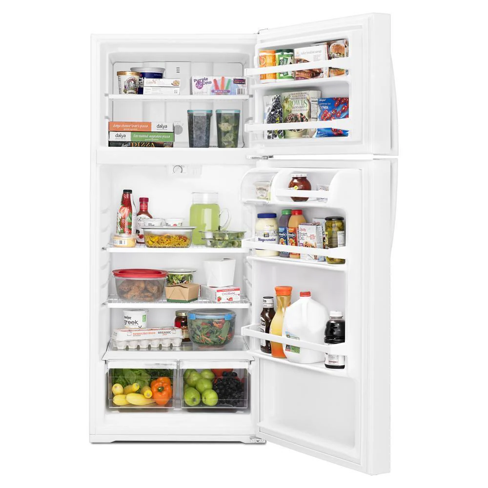 Whirlpool WRT106TFDW 28-inch Wide Top Freezer Refrigerator - 16 cu. ft. - Image 8