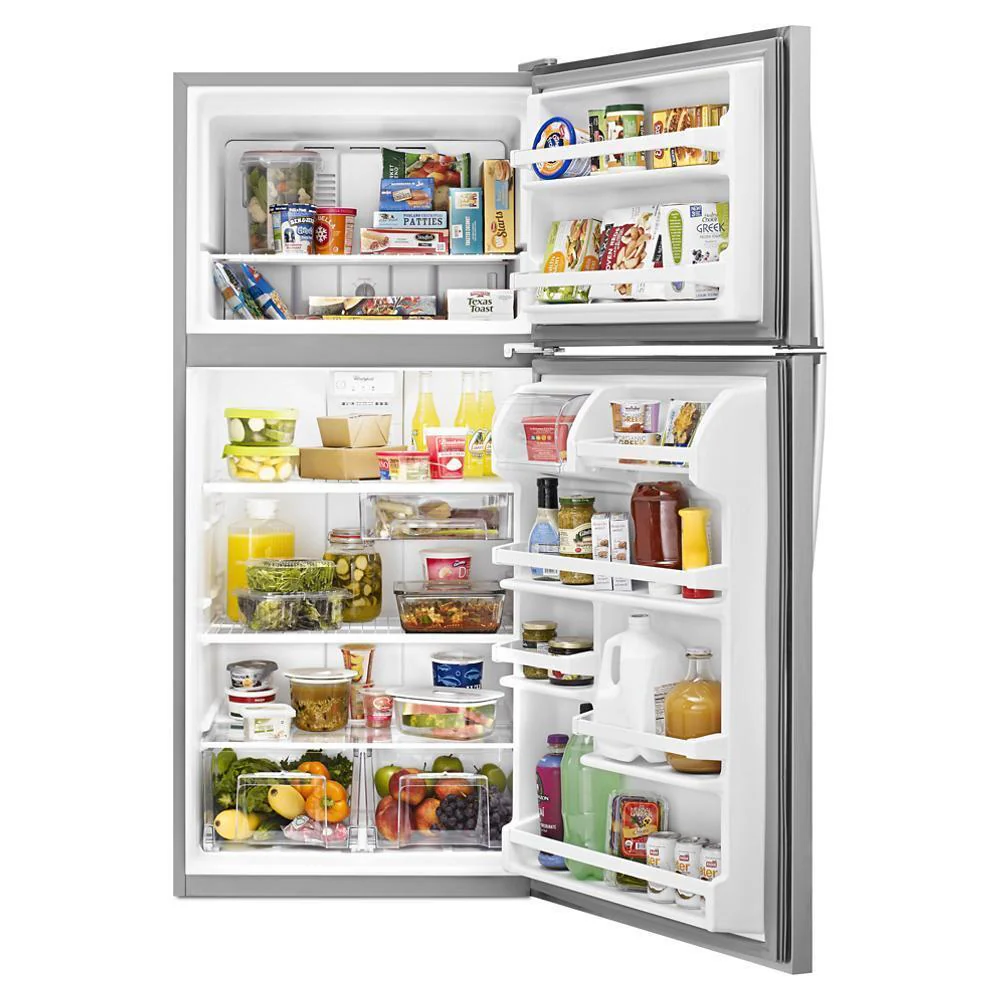 Whirlpool WRT108FFDM 30-inch Wide Top Freezer Refrigerator - 18 Cu. Ft. - Image 5