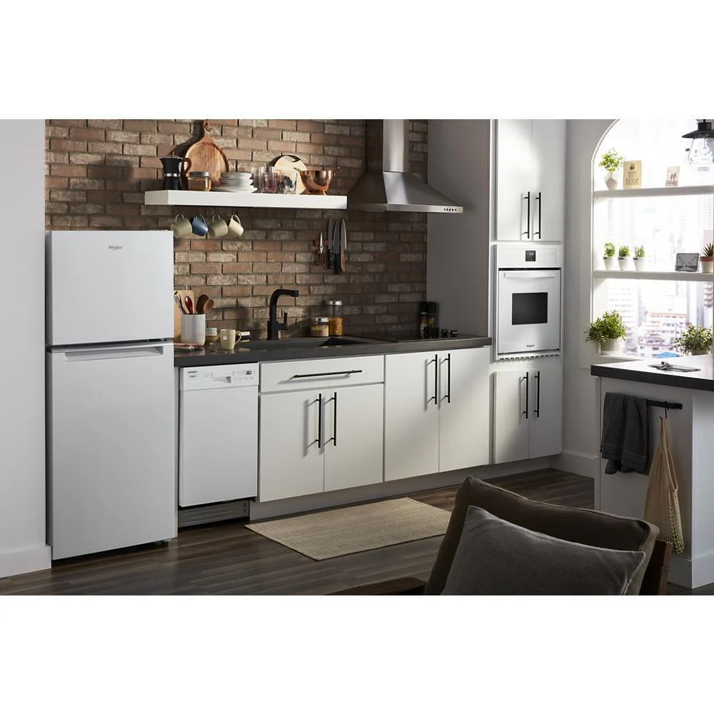 Whirlpool WRT112CZJW 24-inch Wide Small Space Top-Freezer Refrigerator - 11.6 cu. ft. - Image 10