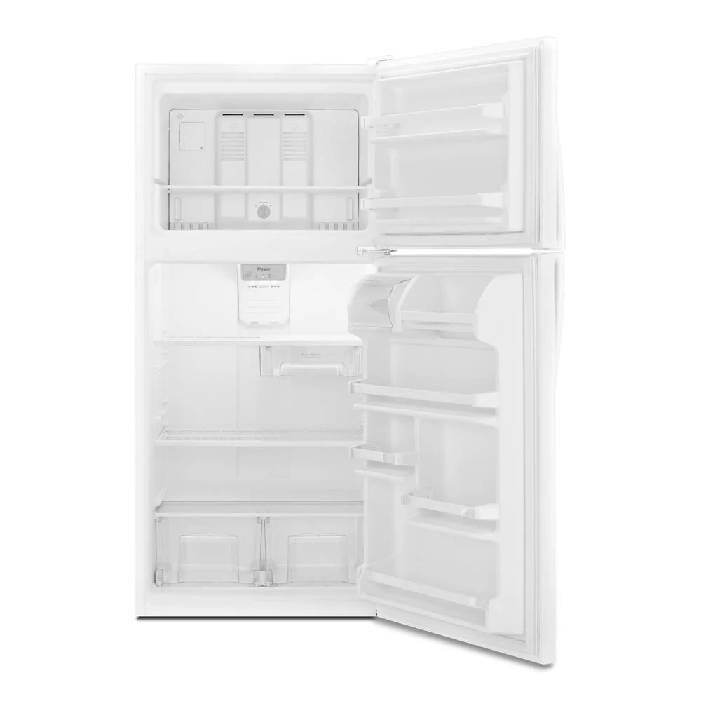 Whirlpool WRT138FFDW 30-inch Wide Top Freezer Refrigerator - 18 Cu. Ft. - Image 3