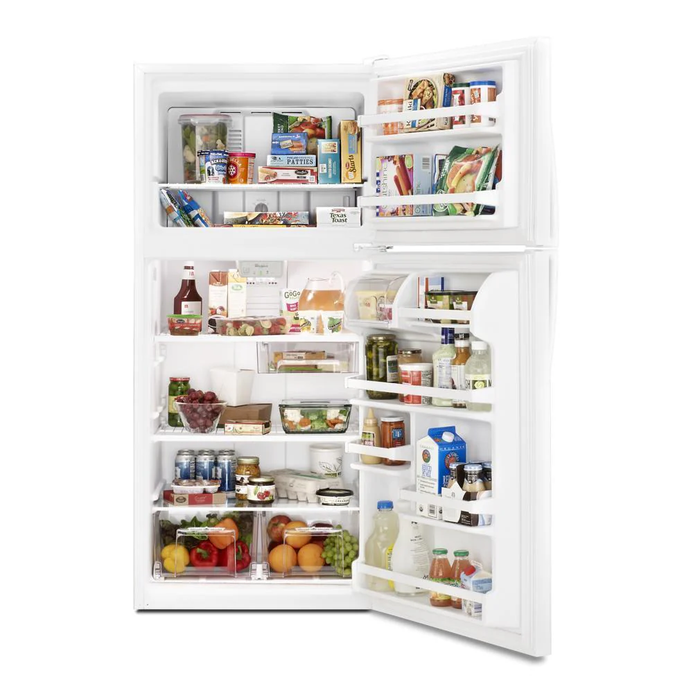 Whirlpool WRT138FFDW 30-inch Wide Top Freezer Refrigerator - 18 Cu. Ft. - Image 5