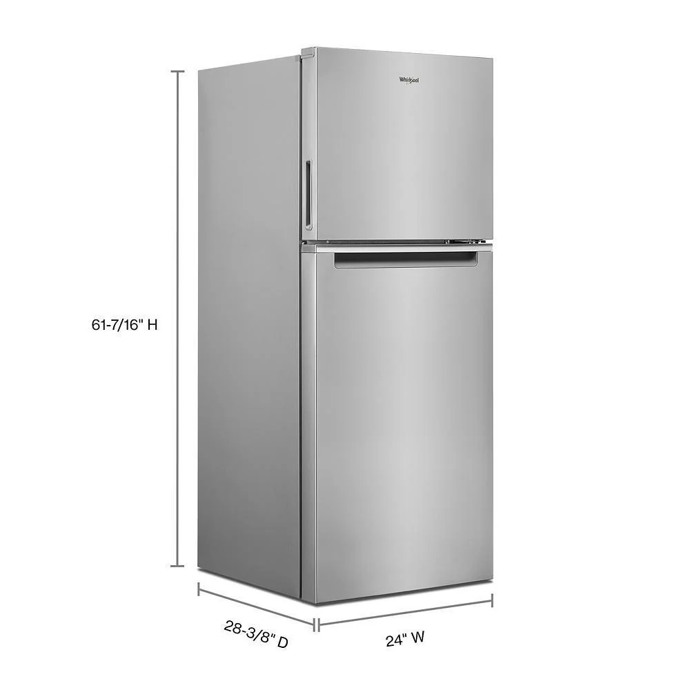 Whirlpool WRT312CZJZ 24-inch Wide Top-Freezer Refrigerator - 11.6 cu. ft. - Image 4
