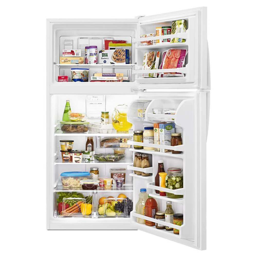 Whirlpool WRT318FZDW 30-inch Wide Top Freezer Refrigerator - 18 cu. ft. - Image 9