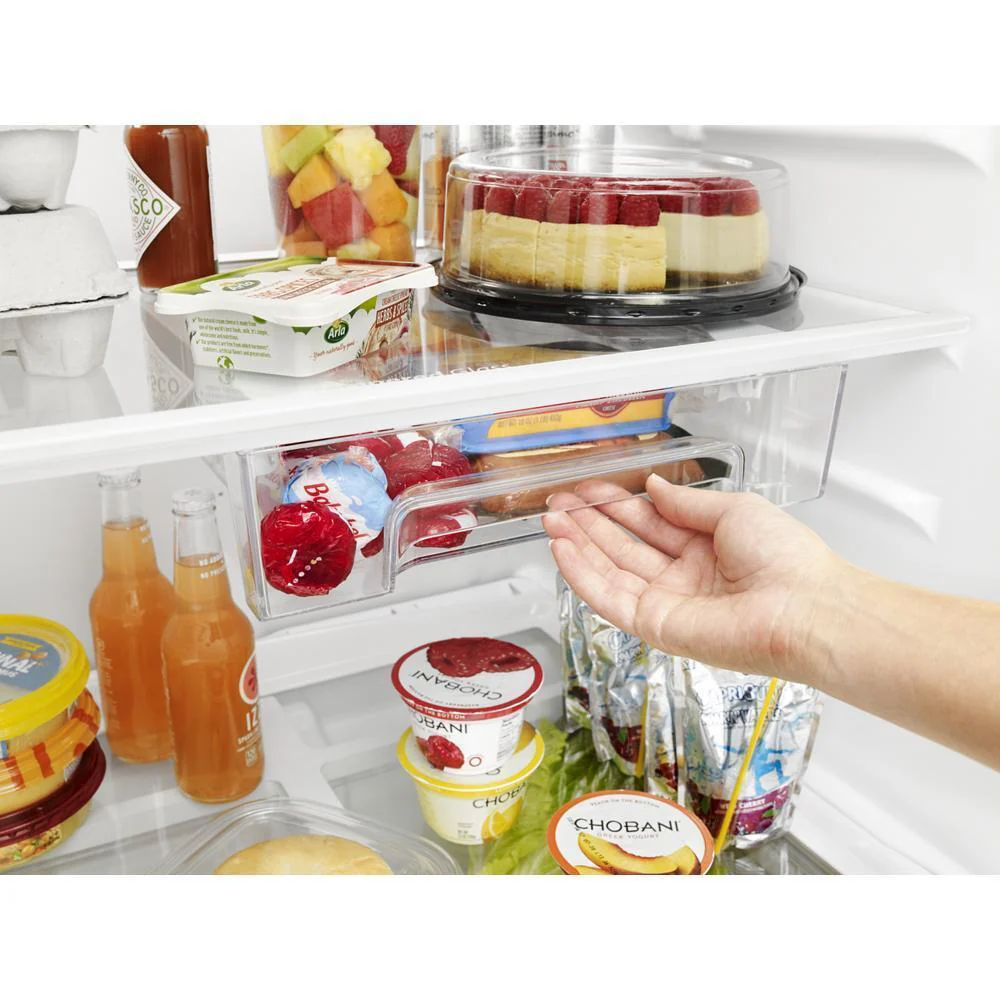 Whirlpool WRT518SZFG 28-inch Wide Refrigerator Compatible With The EZ Connect Icemaker Kit - 18 Cu. Ft. - Image 4