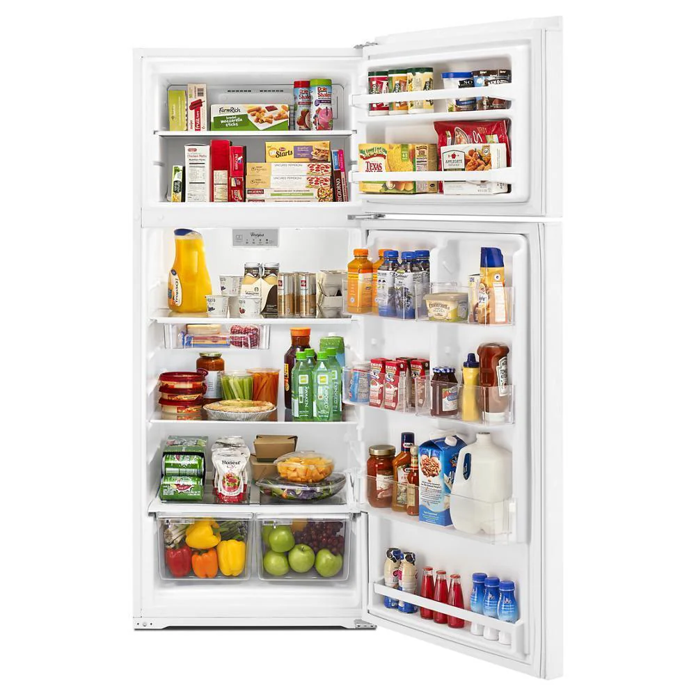 Whirlpool WRT518SZFW 28-inch Wide Refrigerator Compatible With The EZ Connect Icemaker Kit - 18 Cu. Ft. - Image 4
