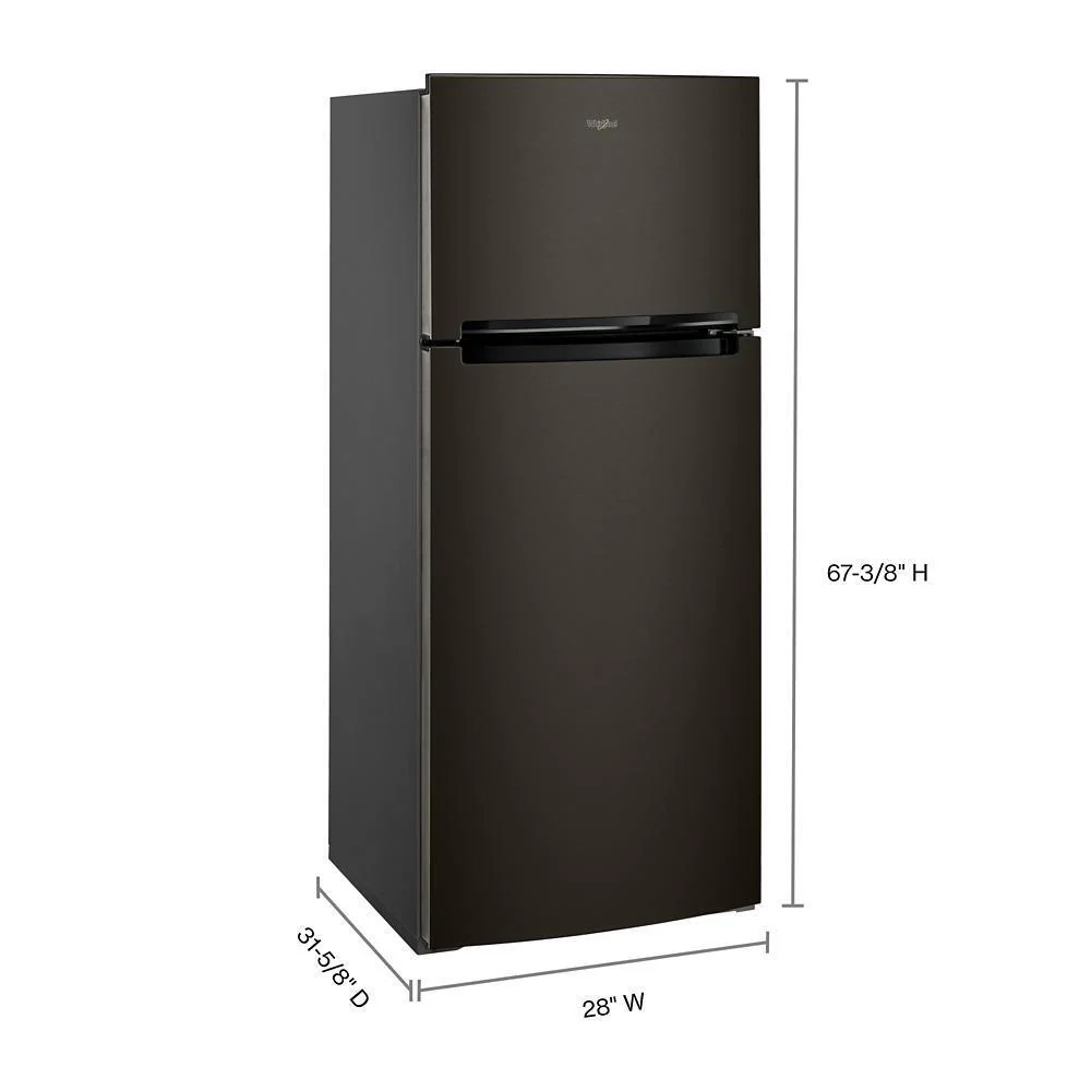Whirlpool WRT518SZKV 28-inch Wide Refrigerator Compatible With The EZ Connect Icemaker Kit - 18 Cu. Ft. - Image 8