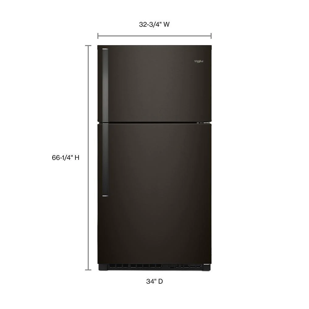 Whirlpool WRT541SZHV 33-inch Wide Top Freezer Refrigerator - 21 cu. ft. - Image 2