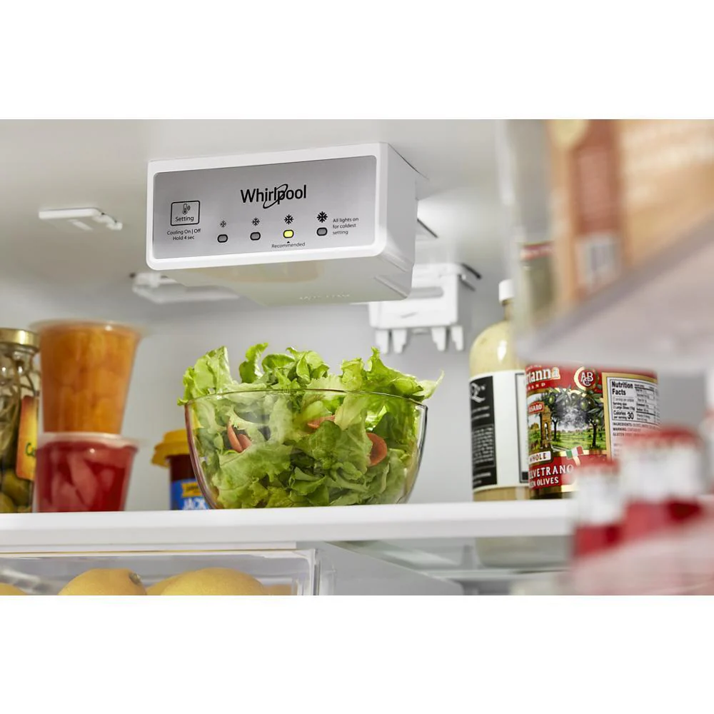 Whirlpool WRTX5028PM 28-inch Wide Top-Freezer Refrigerator - 16.3 Cu. Ft. - Image 6