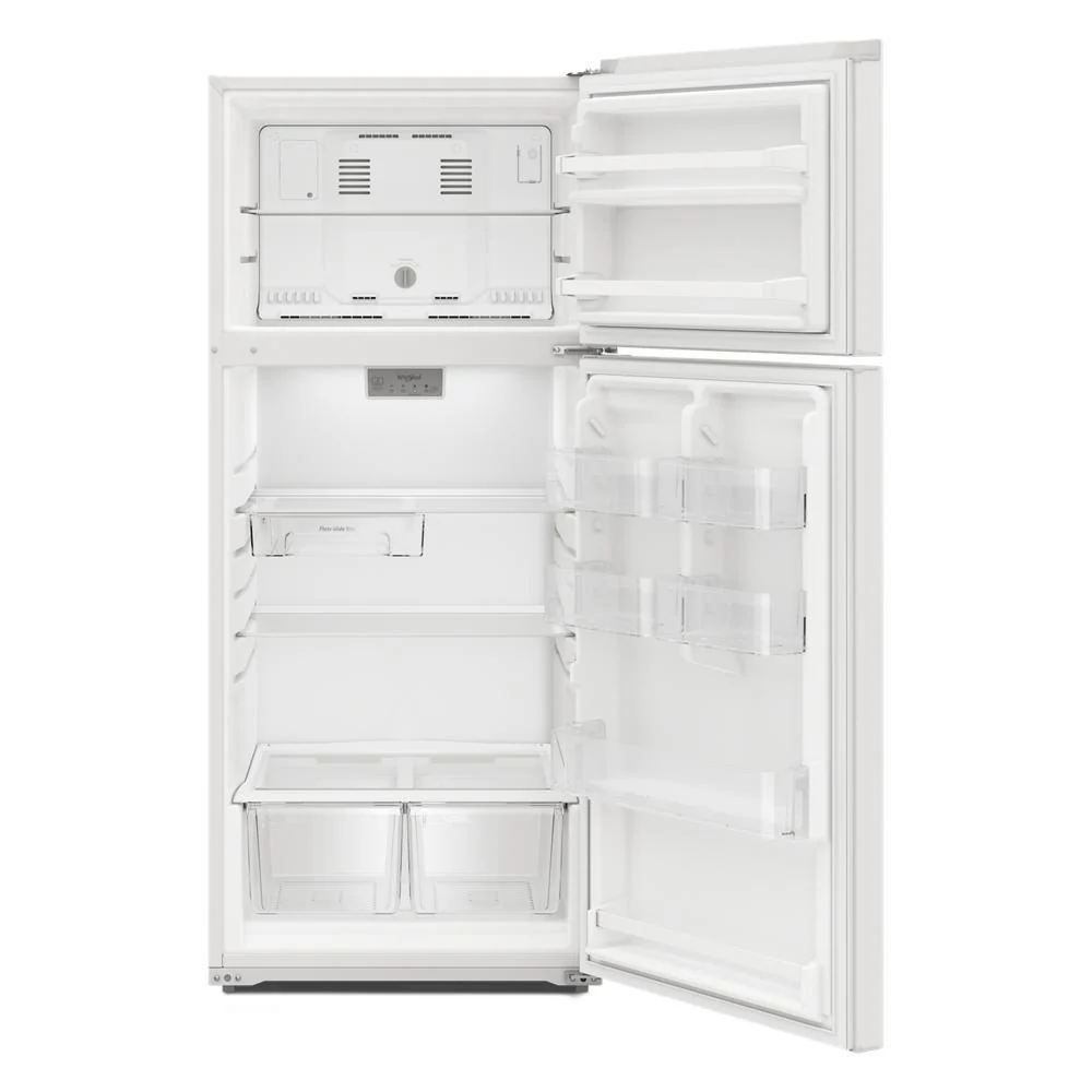Whirlpool WRTX5028PW 28-inch Wide Top-Freezer Refrigerator - 16.3 Cu. Ft. - Image 13