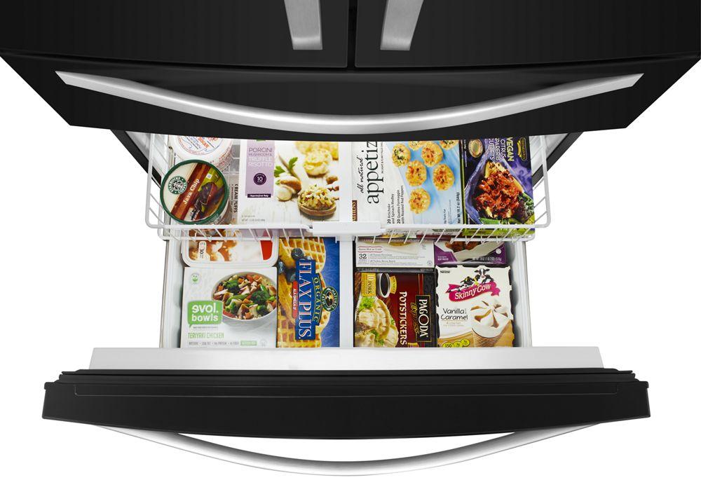 Whirlpool WRX735SDBE 36-inch Wide French Door Refrigerator with External Refrigerated Drawer - 25 cu. ft. - Image 5
