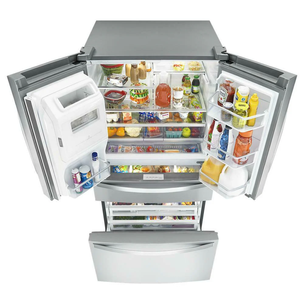 Whirlpool WRX986SIHZ 36-inch Wide 4-Door Refrigerator with Exterior Drawer - 26 cu. ft. - Image 6