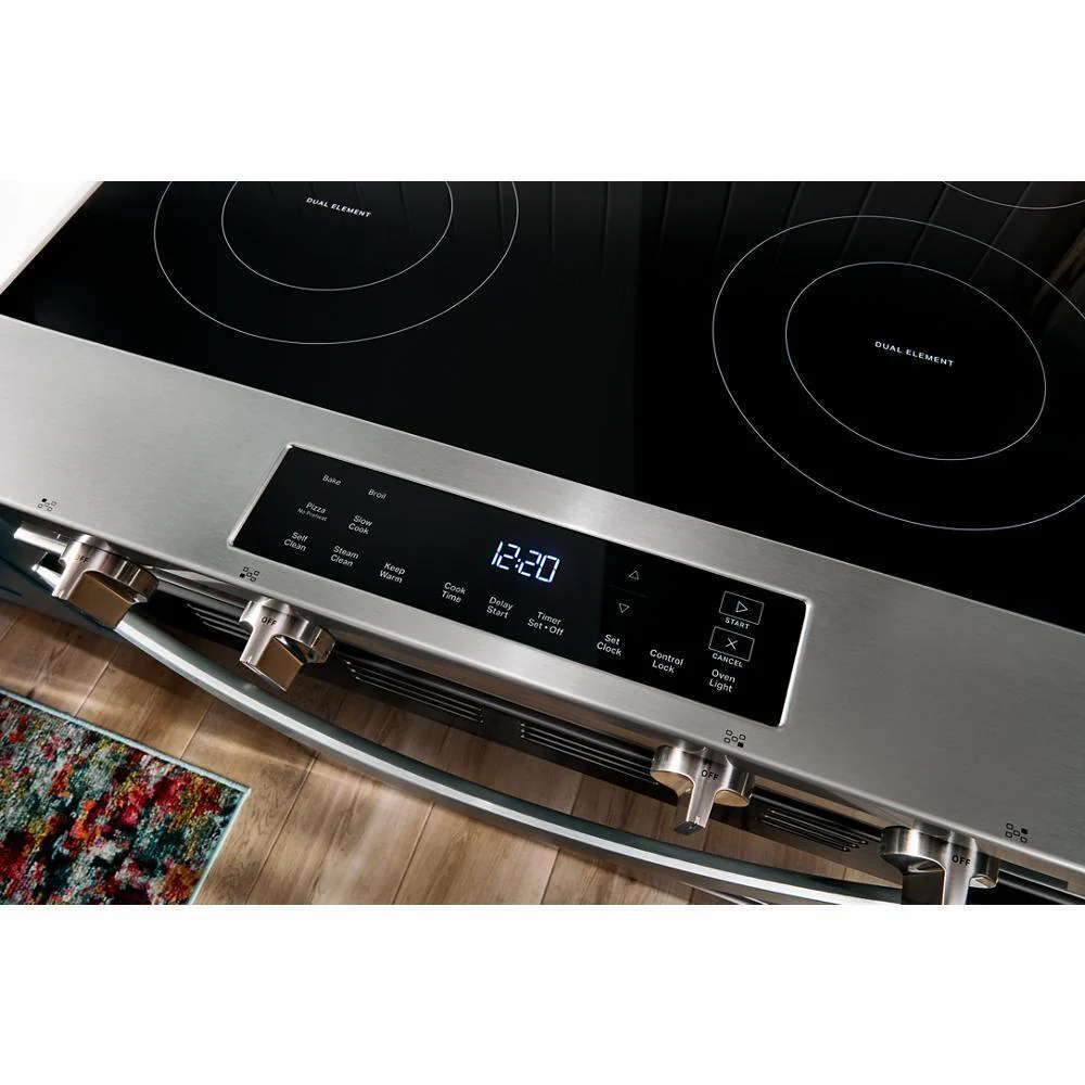 Whirlpool WSES3130SS 30-inch Electric Range with No Preheat and Slow Cook Modes - Image 8