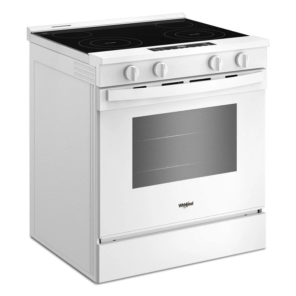 Whirlpool WSES3130SW 30-inch Electric Range with No Preheat and Slow Cook Modes - Image 12