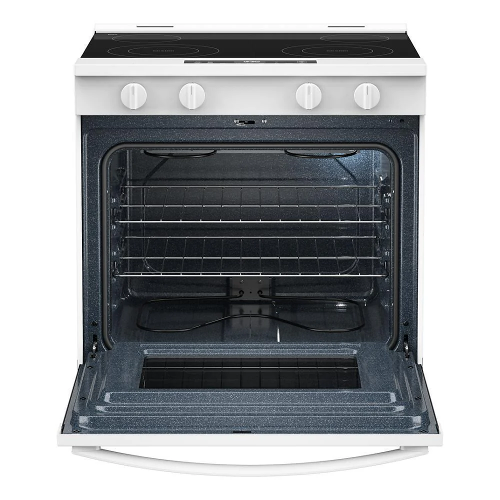 Whirlpool WSES3130SW 30-inch Electric Range with No Preheat and Slow Cook Modes - Image 9