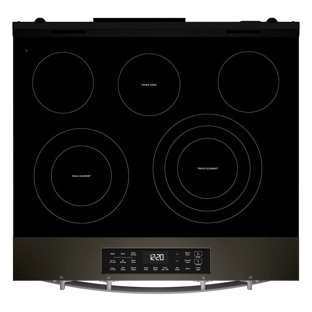 Whirlpool WSES5030SV 30-inch Electric Smart Range with Air Cooking Technology - Image 6