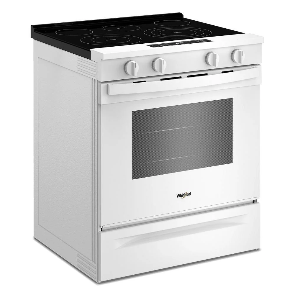 Whirlpool WSES5030SW 30-inch Electric Smart Range with Air Cooking Technology - Image 16