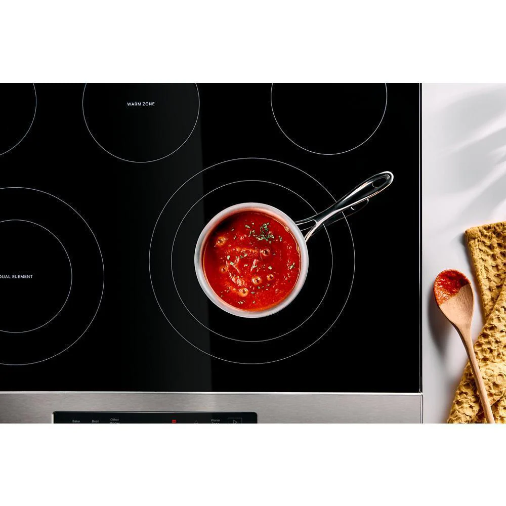 Whirlpool WSES5030SW 30-inch Electric Smart Range with Air Cooking Technology - Image 6