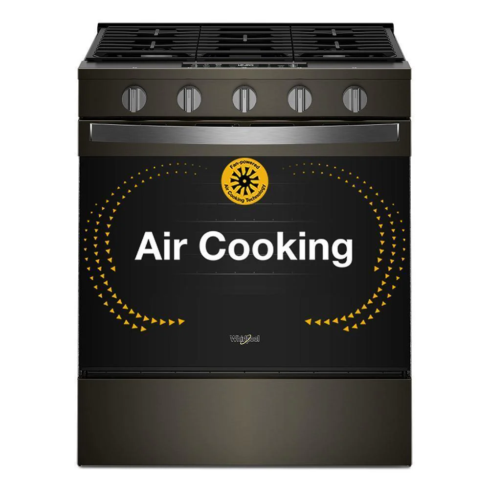 Whirlpool WSGS5030SV 30-inch Gas Smart Range with Air Cooking Technology - Image 14