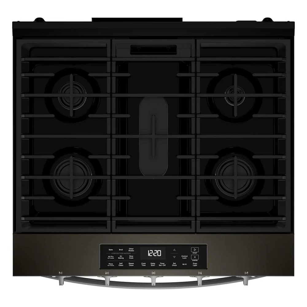 Whirlpool WSGS5030SV 30-inch Gas Smart Range with Air Cooking Technology - Image 5