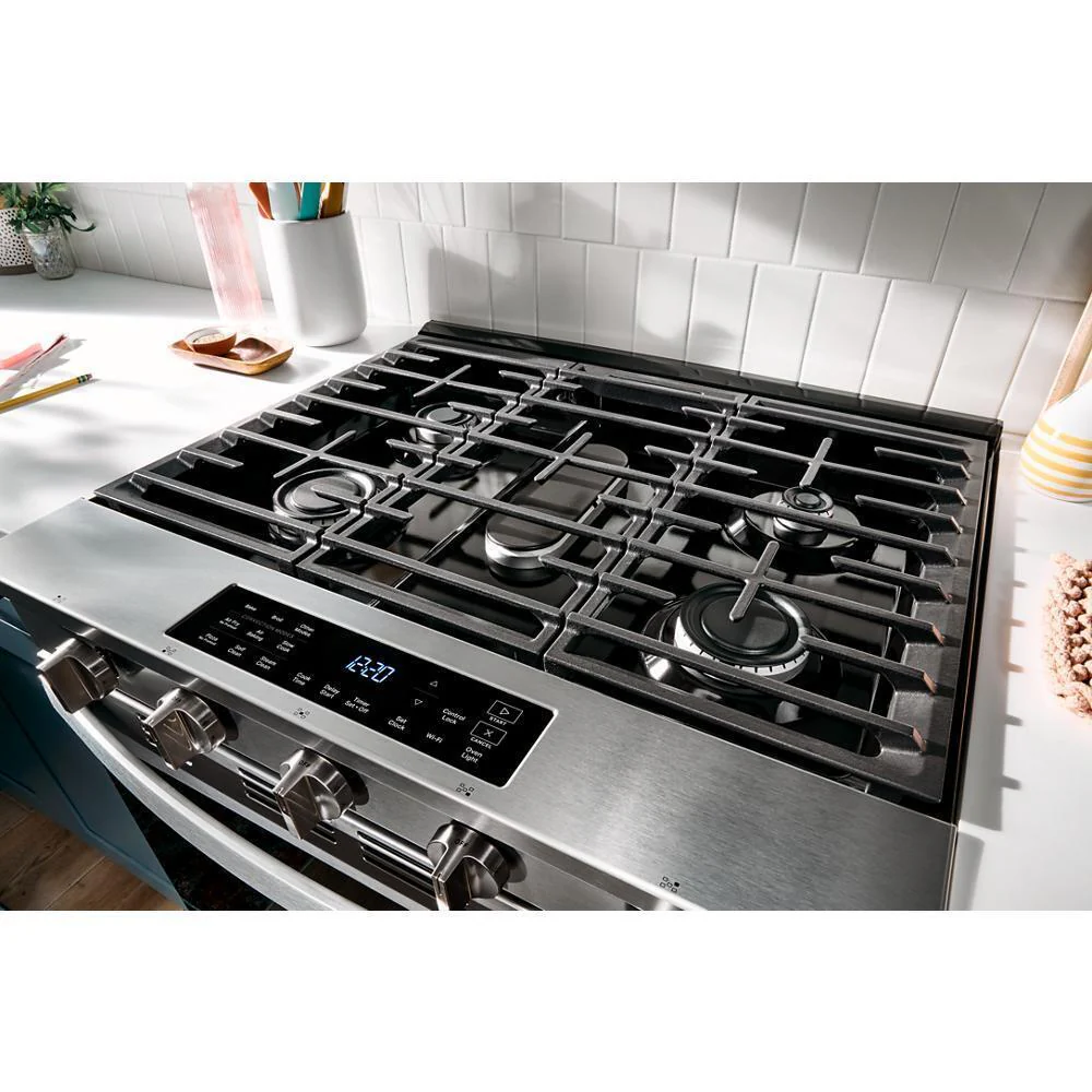 Whirlpool WSGS5030SZ 30-inch Gas Smart Range with Air Cooking Technology - Image 9