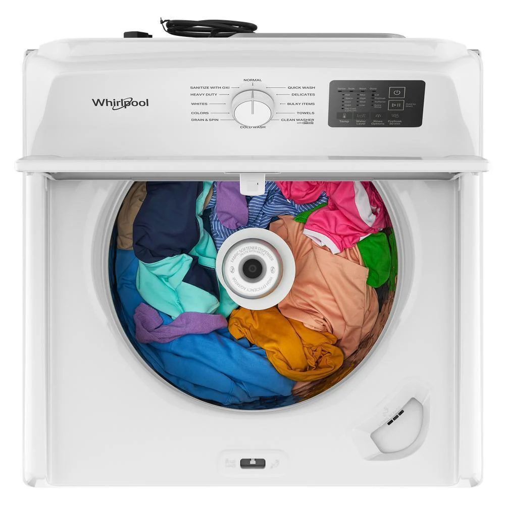 Whirlpool WTW4105SW 4.0 Cu. Ft. Whirlpool® Top Load Agitator Washer with Quick Wash - Image 13