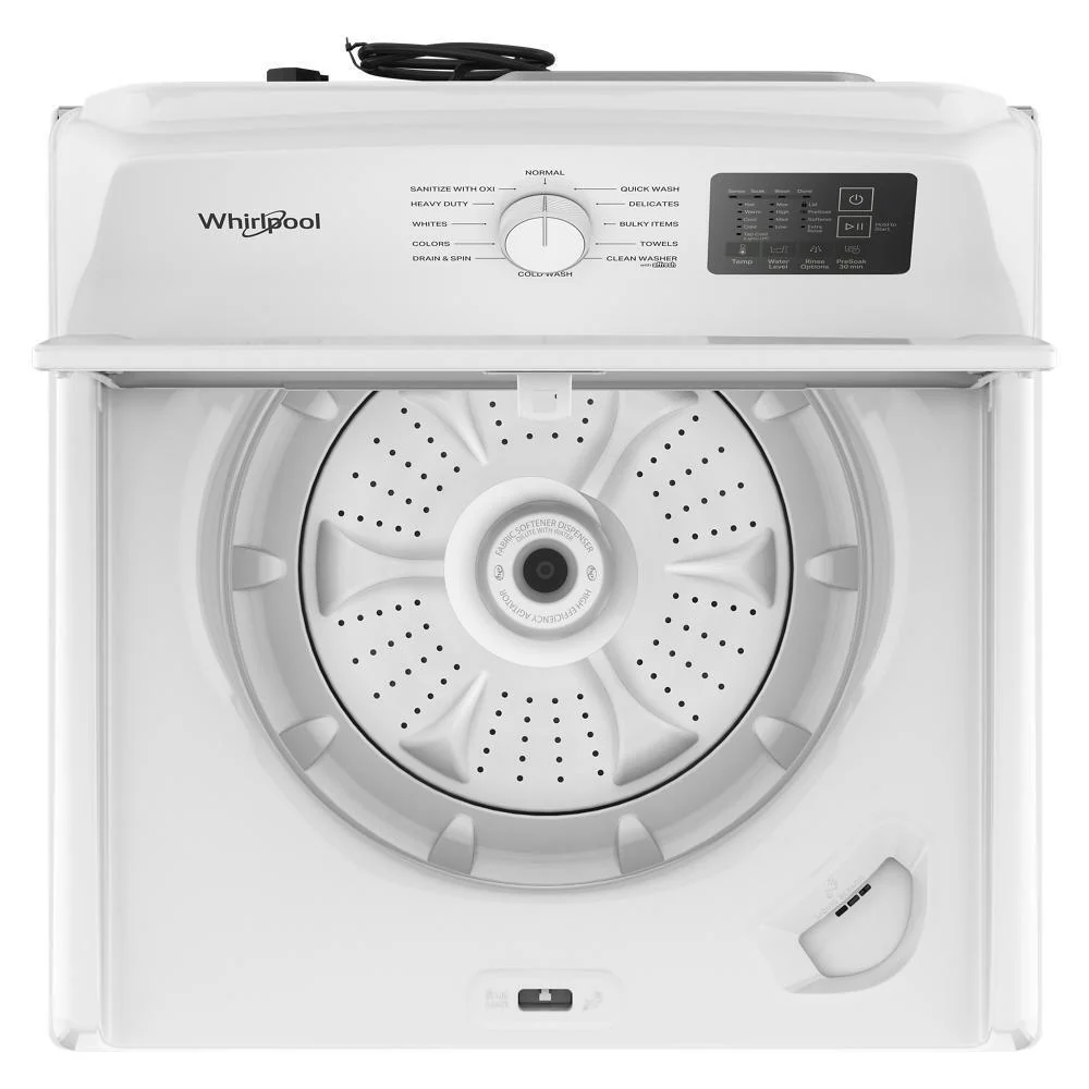 Whirlpool WTW4105SW 4.0 Cu. Ft. Whirlpool® Top Load Agitator Washer with Quick Wash - Image 16