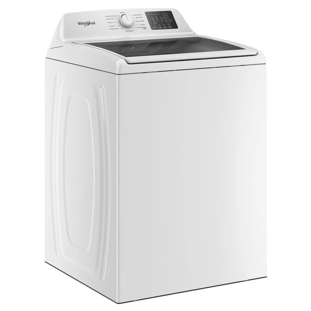 Whirlpool WTW4300SW 4.3 Cu. Ft. Whirlpool® Top Load Impeller Washer with Quick Wash Cycle and Soft Close Glass Lid - Image 12