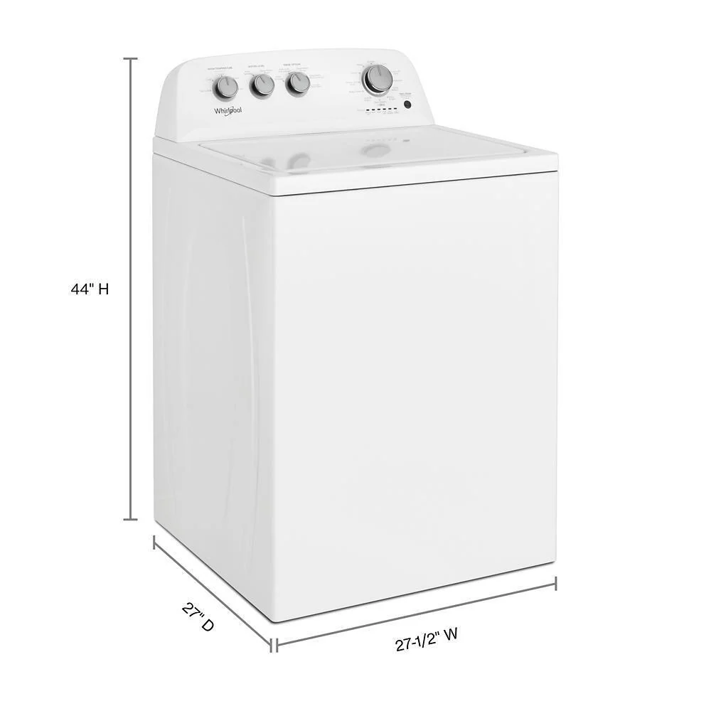 Whirlpool WTW4855HW 3.8 cu. ft. Top Load Washer with Soaking Cycles, 12 Cycles - Image 8