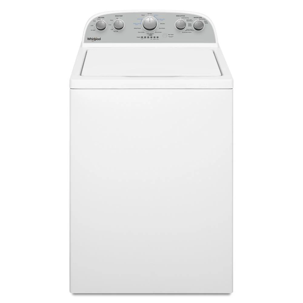 Whirlpool WTW4950HW 3.9 cu. ft. Top Load Washer with Soaking Cycles, 12 Cycles
