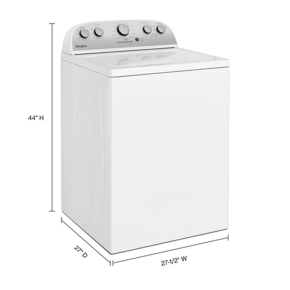 Whirlpool WTW4955HW 3.8 cu. ft. Top Load Washer with Soaking Cycles, 12 Cycles - Image 5